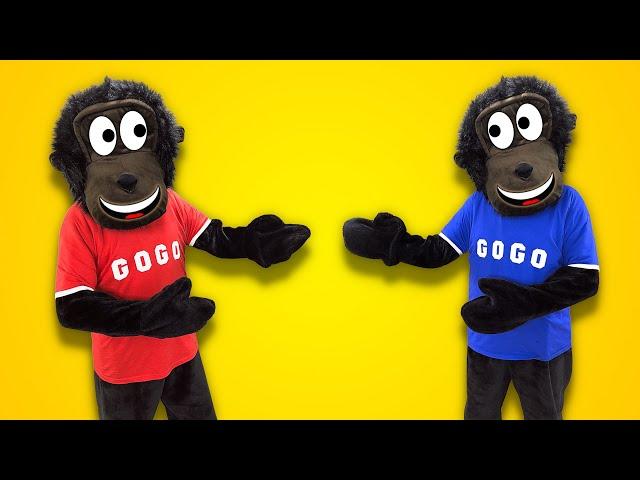 Up and Down and All Around | Gogo Gorilla Kids Songs