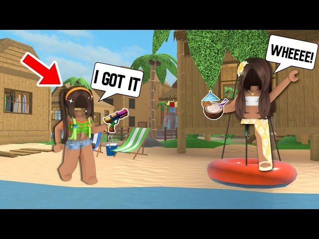 I Played MM2 SUMMER UPDATE With My BOYFRIEND'S SISTER... (Murder Mystery 2)