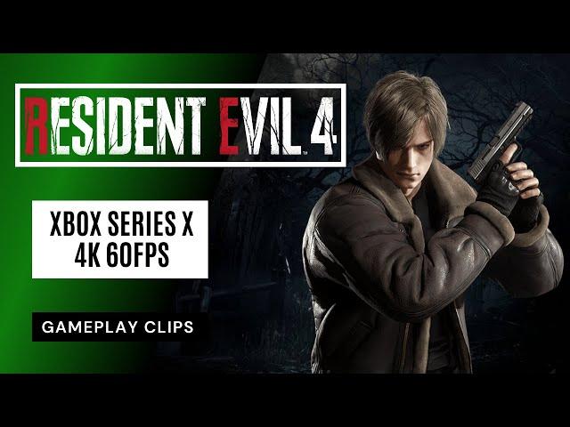 Resident Evil 4 | Gameplay Clips 3.5 Hours of Gameplay on Xbox Series X | 4K 60FPS