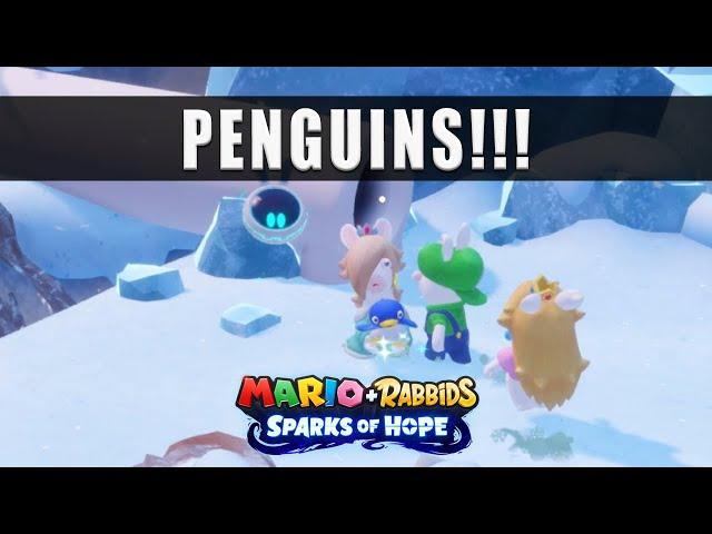 Mario + Rabbids Sparks of Hope Pristine Peak Penguins - Penguin locations