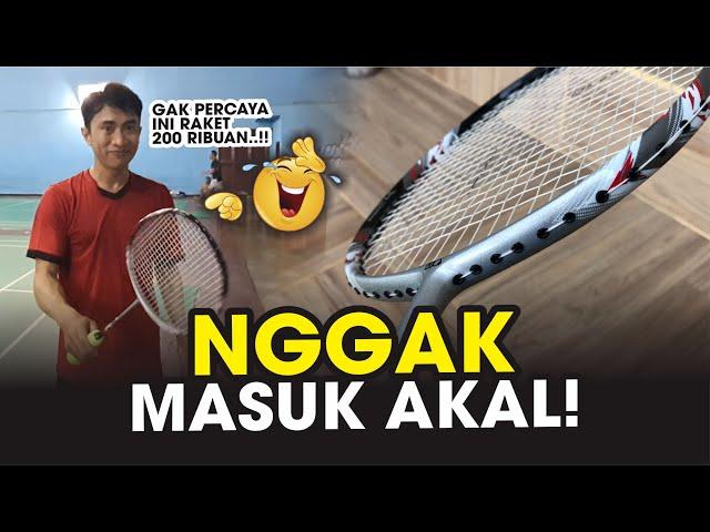 Raket 200K tapi enaknya melebihi yang 2 jutaan? Review Lengkap dan Testimoni Raket Hiqua Reborn 8