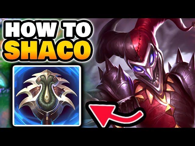 How to play SHACO Jungle & STOMP easily | 14.13