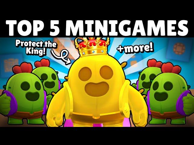 The 5 BEST Minigames You Must Try in Brawl Stars!