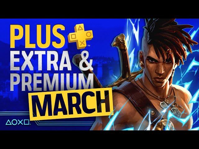 PlayStation Plus Extra & Premium Games - March 2025