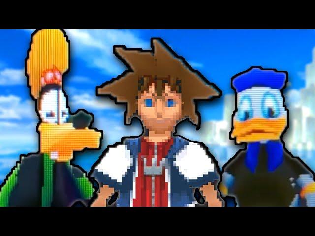 I played LOST Kingdom Hearts Games