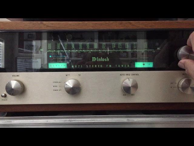 McIntosh MR71 Stereo Tuner