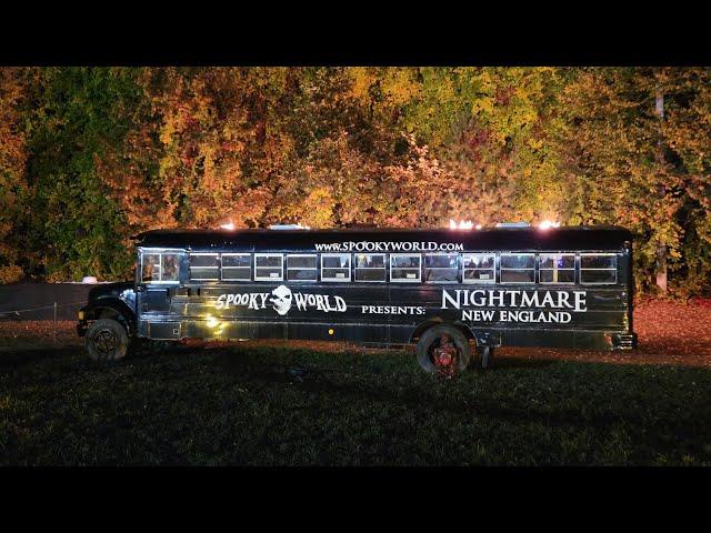 Spooky World Nightmare New England Hayride and All Mazes! Much Scarier than LA Haunted Hayride!