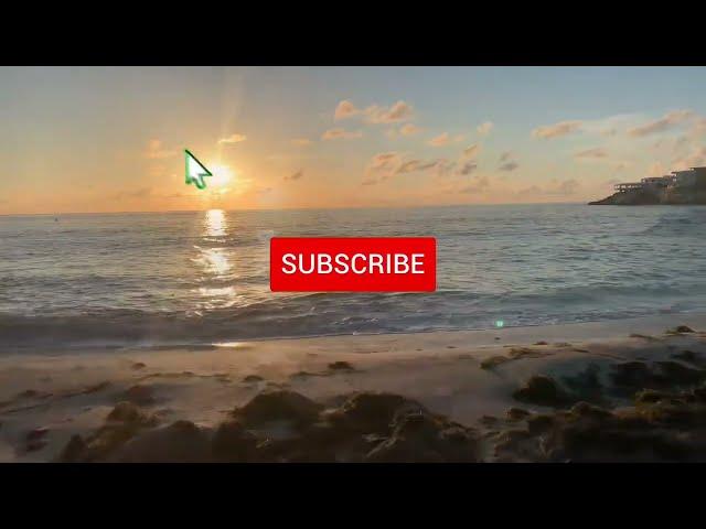 MAHO BEACH | Beautiful Sunset in St. Maarten | CaracolaBella