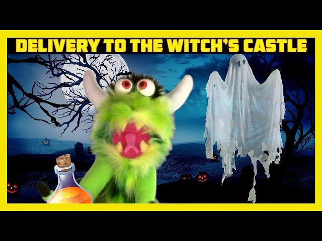 Buster Dragon Delivers a Potion to the Spooky Castle + Mister Kipley monster hunt songs