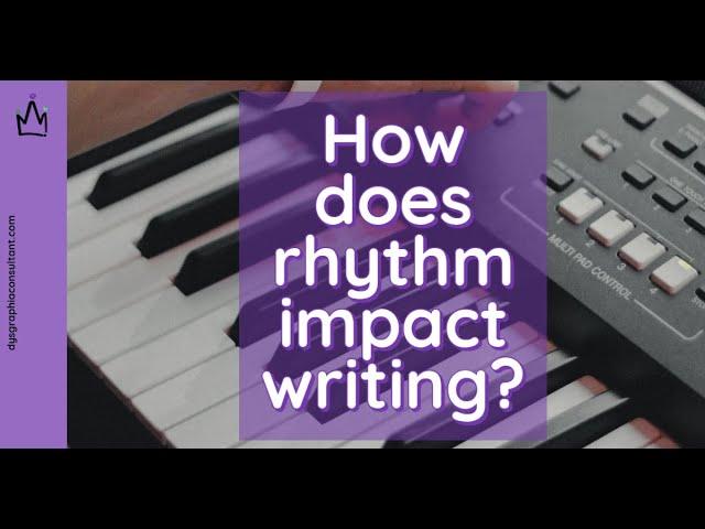 How does rhythm impact writing? Is learning to play piano and dysgraphia related?