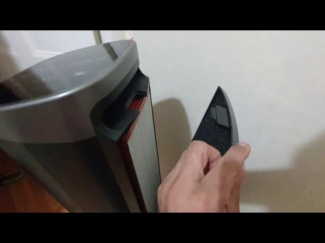 How to reset Honeywell AirGenius 5 Air Purifier filter LED indicator light after filter wash.