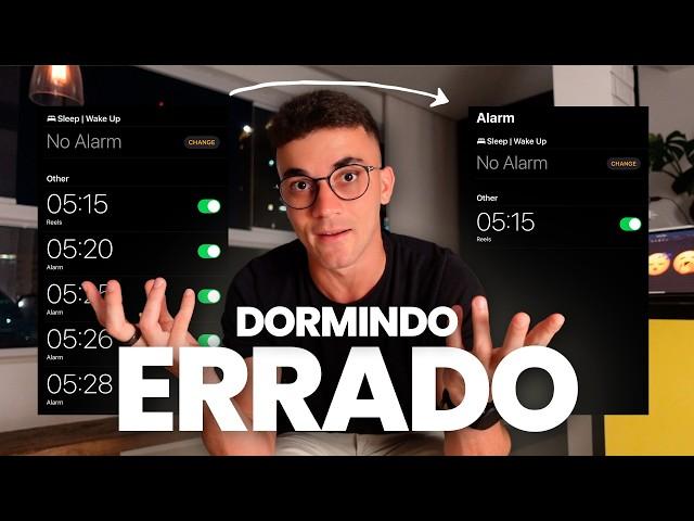 COMO DORMIR MELHOR E NÃO ACORDAR CANSADO