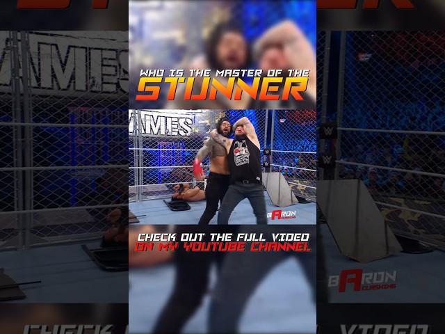 Who is the Master of the Stunner #Shorts #WWE #Compilation