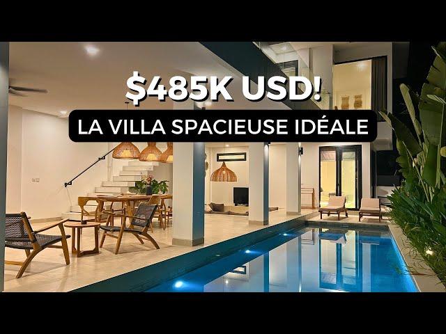 Une villa tropicale de 5 chambre à Canggu 