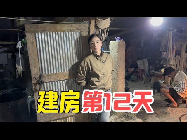 中国小伙在国外建房第12天，又买了一车石头