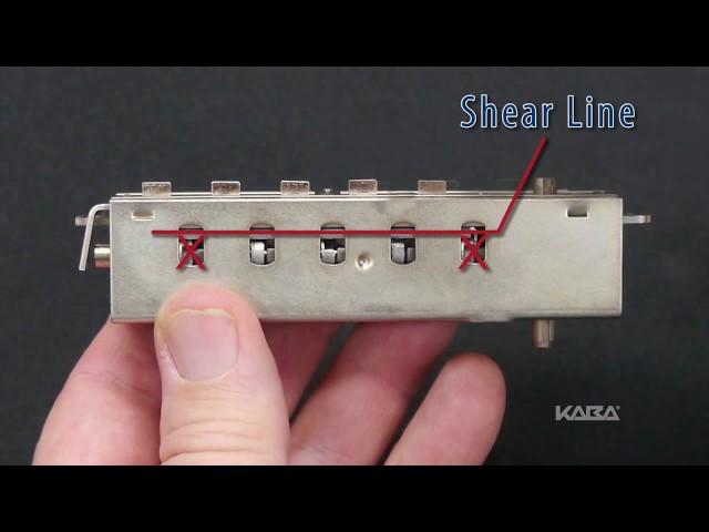 Simplex 1000 / L1000 Lock - How to Reset Unknown Combination - New Style Chamber