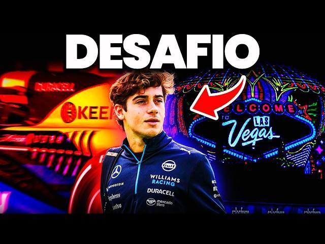 ¡Última Hora! El Desafío Más GRANDE de Franco Colapinto en el GP de Las Vegas