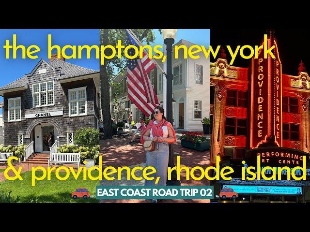 The Hamptons & Providence, Rhode Island: Brown University Campus | USA EAST COAST ROAD TRIP VLOG 02