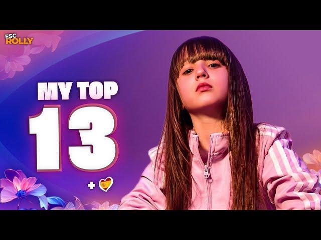 Junior Eurovision 2024 | My Top 13 - NEW: 