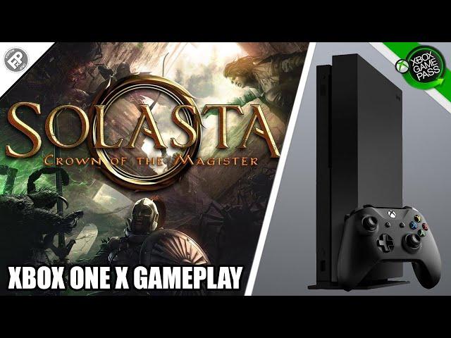 Solasta: Crown of the Magister | Xbox One X Gameplay (Loading/Res/FPS)