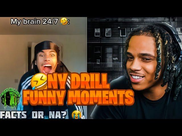 C Blu Reacts To Funny Moments In NYC Drill