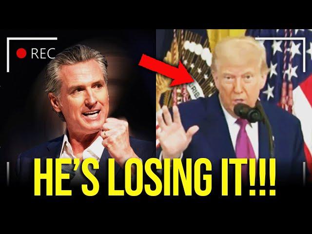 WATCH Trump MELTDOWN after Newsom HUMILIATES Him