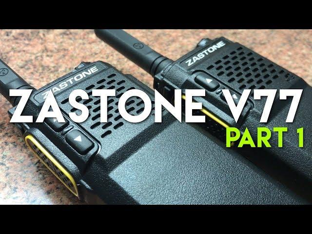 Zastone V77 Review - Part 1 - Unboxing, Setup & Programming