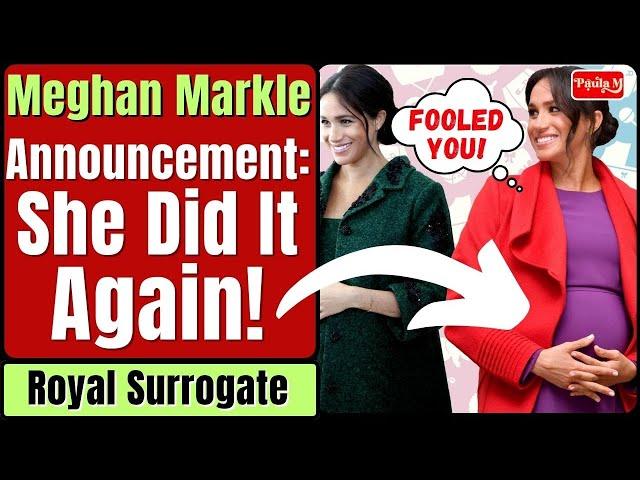 Meghan's Mystery Lunch with Surrogate! Sussex Baby Number 3?