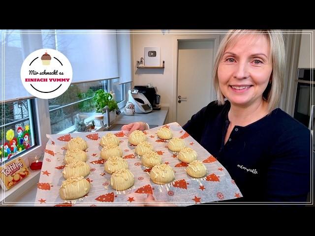  Toffifee - Schneebälle ️️ - gefüllte Plätzchen - Thermomix® Rezept