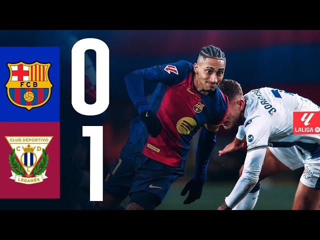 FC BARCELONA 0 vs 1 LEGANÉS | LALIGA 2024/25 MD17