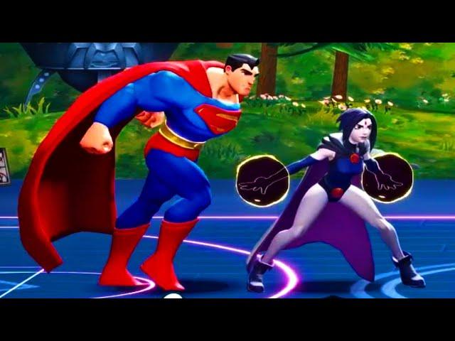 MultiVersus - Raven and Superman Unique Interactions HD