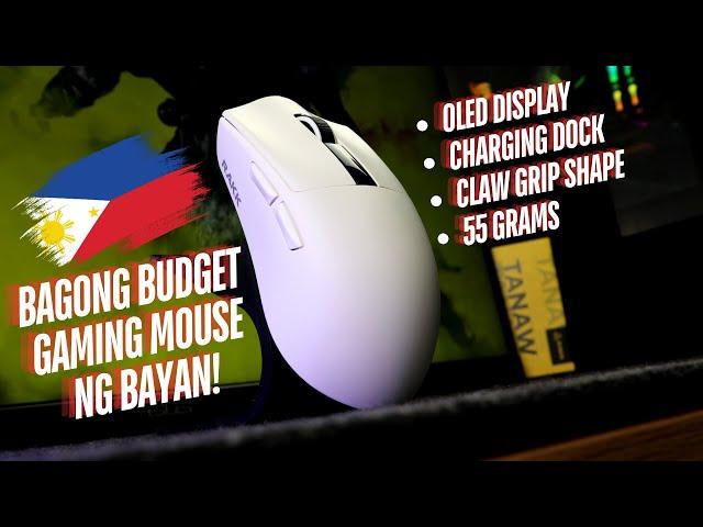 NEW RAKK TANAW Wireless Gaming Mouse Review - (Filipino)