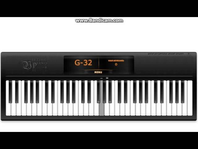 Let her go[Easy] ll Passenger ll Virtual Piano