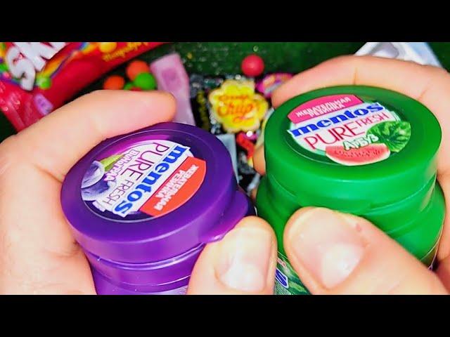 SUPER Asmr Opening Satisfying SWEETS. A Lot of Favorite Sweets, Lollipop and Candies. Asmr Opening