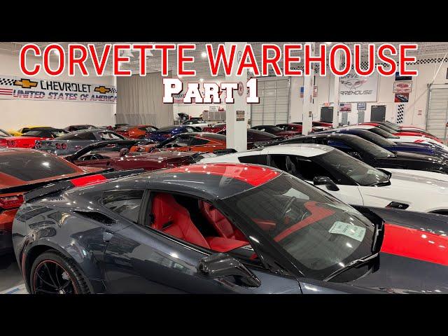 Corvette Warehouse Inventory Walk Around Part1