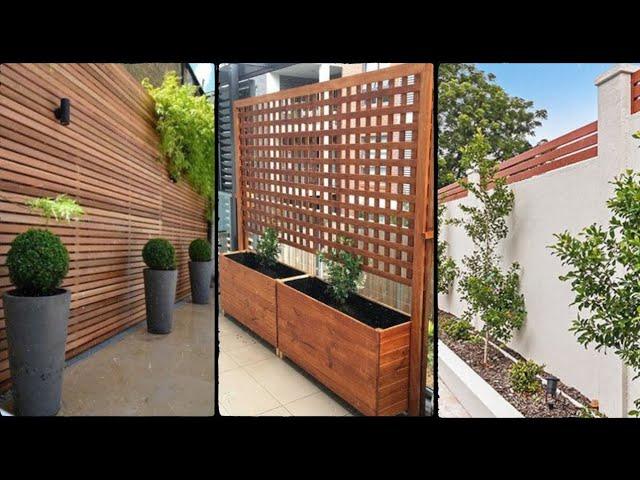 Modern garden Fence ideas l Top trending 30+ inspiring garden fence design.