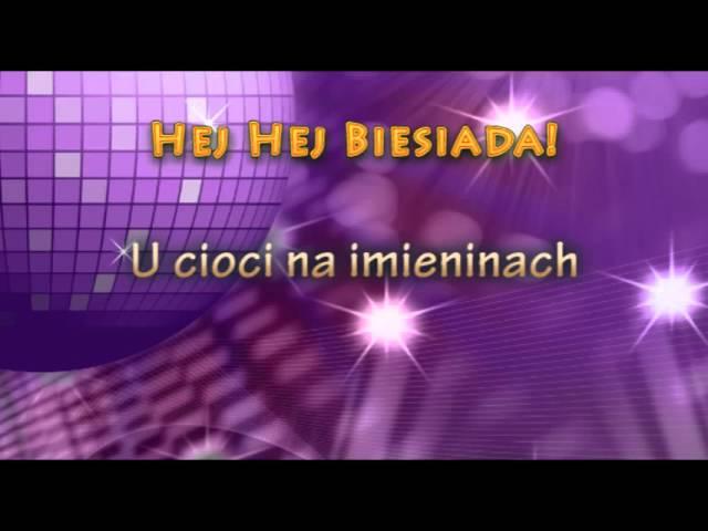 Przyśpiewki Weselne - U cioci na imieninach - Muzyka Biesiadna - całe utwory + tekst piosenki