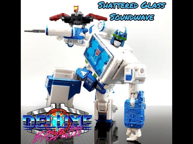 Transformers Shattered Glass Soundwave w/Ravage & Laserbeak. Deluxe Baldwin Reviews