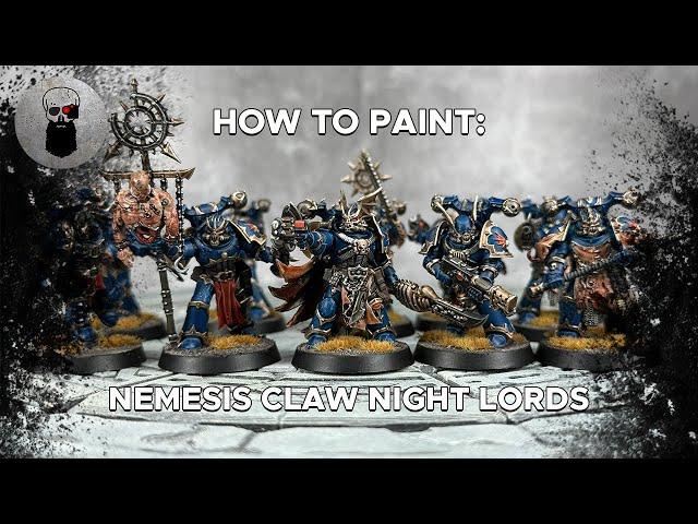 Contrast+ How to Paint: Nemesis Claw Night Lords Kill Team