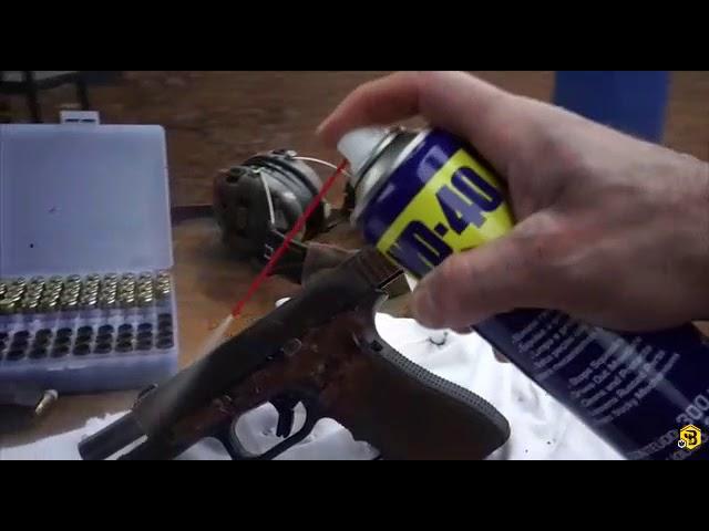 Manutenção de arma de fogo - WD40 - "LUBRIFIQUE SUA VIDA" Claudio ANDRADE