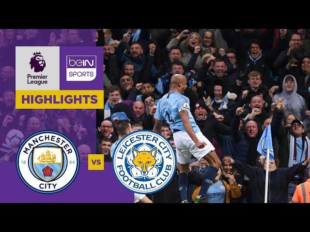 Manchester City 1-0 Leicester Match Highlights