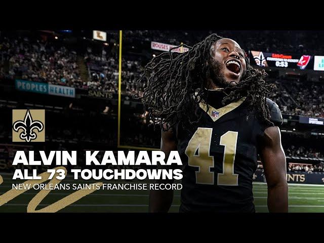 Watch All 73 Alvin Kamara TDs for Saints Record | Highlights