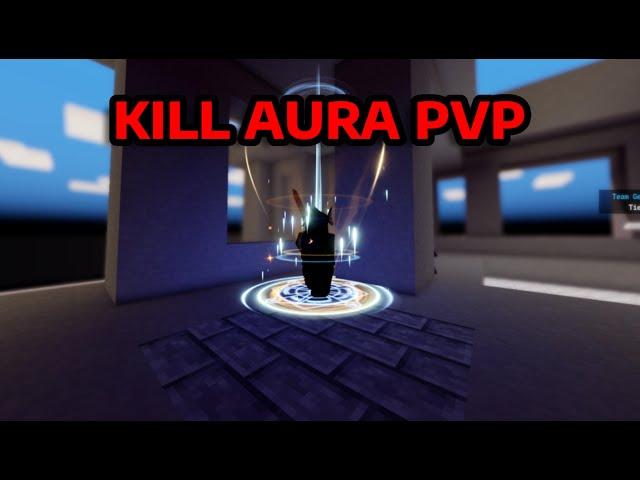 I HAVE KILL AURA PVP (BEST COMBO)️ - Roblox Bedwars