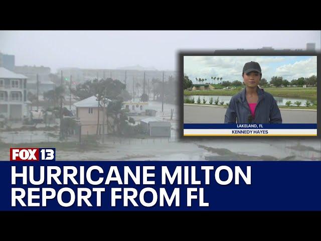 Hurricane Milton to strike Florida as a category 3 storm tomorrow