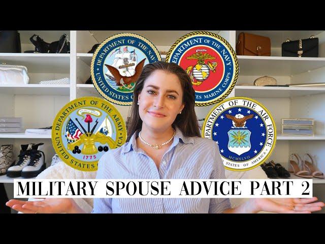 THE TRUTH ABOUT BEING A MILITARY SPOUSE Part II - Stress, Making Friends | Caitlin Mahina Catania