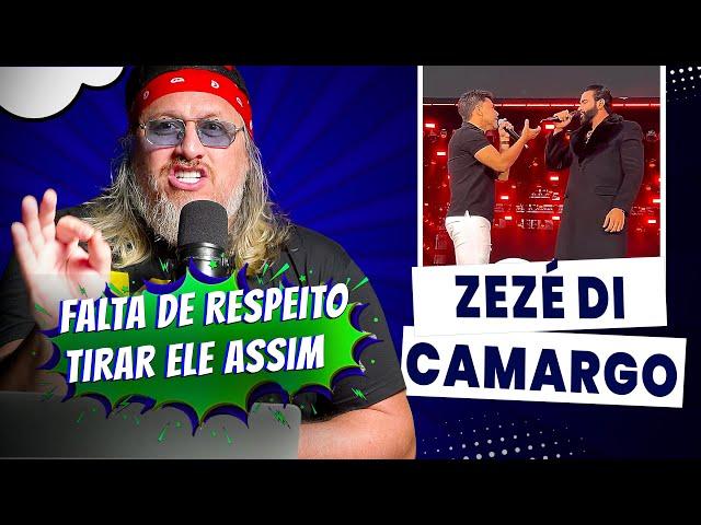 Zezé Di Camargo é retirado do palco BY LEANDRO VOZ