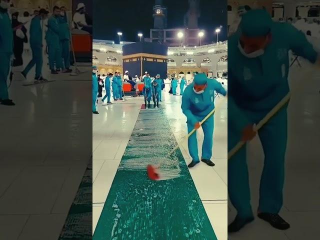 Kaba Sharif cleaning Video #trending