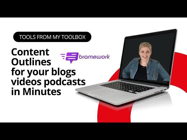 Create Content Outlines for your blogs videos podcasts in Minutes with Bramework