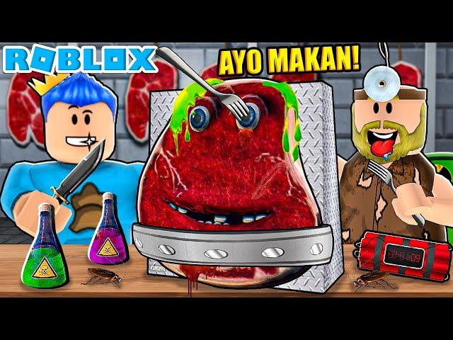 DAGING STEAK CHARLIE BALAS DENDAM KARENA KITA MEMASAK DAN MEMAKAN NYA DI ROBLOX!!