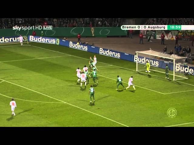 Mesut Özil vs Augsburg Home (DFB Pokal) 09-10 HD 720p by Hristow